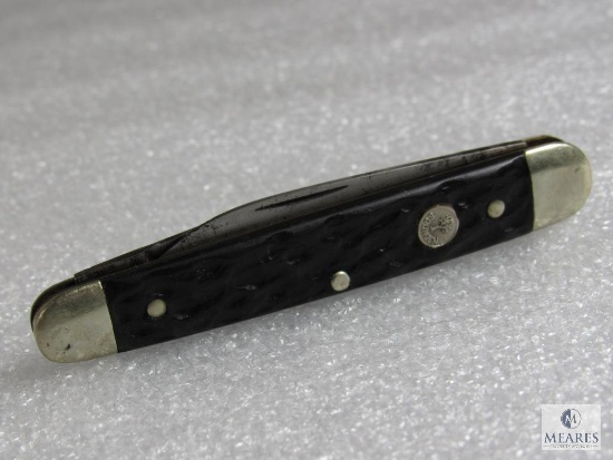 Rare Vintage Boker Tree Brand Solingen Germany 210 Unequal End 2 Blade Folder Knife