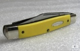 Vintage Ranger Ultra Honed 3 Blade Folder Knife in Yellow