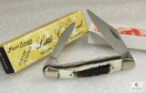 Frost Cutlery Little Copperhead Bone Stag Handle 2 Blade Folder Knife #10-216SC in original box