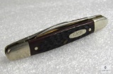 Case XX Eisenhower Pen Knife 06263 SS Stainless 1984 2 Blade