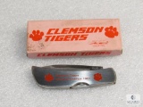 Parker Cutlery Co Surgical Steel Clemson Commemorative 1981 National Champs & Box