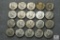 Lot of (20) 1967 - 40% silver - Kennedy half dollars
