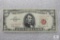 Series 1963 US $5 red seal small size STAR NOTE