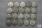 Lot of (20) 1966 - 40% silver - Kennedy half dollars