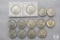 Group of (13) mixed 40% silver Kennedy half dollars