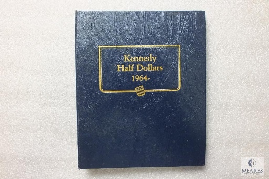 Incomplete Kennedy half dollar book