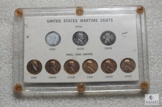 US Wartime Cent collection