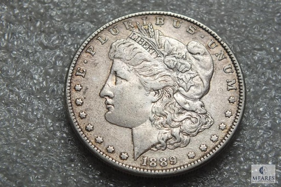 1889-P Morgan silver dollar