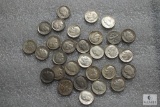Lot of mixed silver Roosevelt dimes