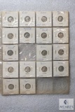 Mixed lot of (17) silver dimes - Mercury and Roosevelt