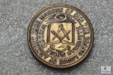 1987 South Carolina Masonic 250 year commemorative medallion