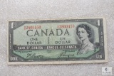 1954 Ottawa - Canadian $1 note