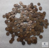 Approximately four rolls of mixed Lincoln wheat cents