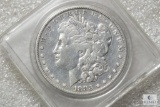 1883 Morgan silver dollar