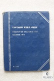 Lincoln cent book - complete 1941-1959-D plus extras