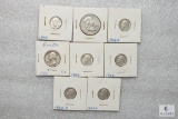 Mixed lot of silver coinage - Franklin, Washington and Roosevelt