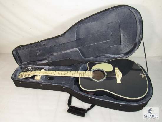 Esteban Acoustic-Electric VL-100 Master Class Series Guitar with Case & Accessories