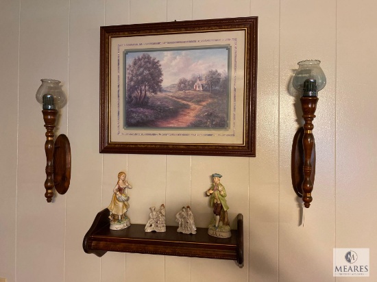 Wall Decorative Lot - Includes Two Occupied Japan Pieces