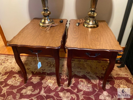 Lot of Two Matching End Tables