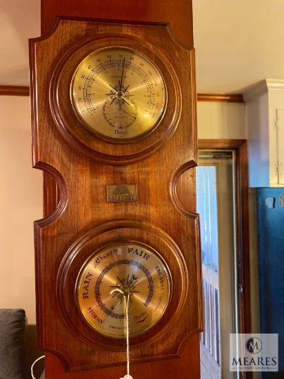 Milliken Barometer by Tharpe and Hanging Letter Holder