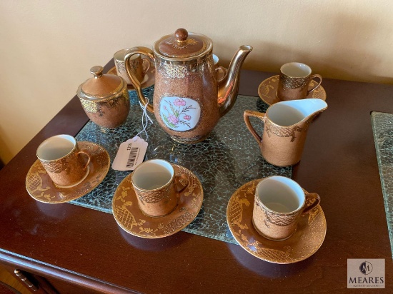 Gorgeous Six Place Setting Tea Service