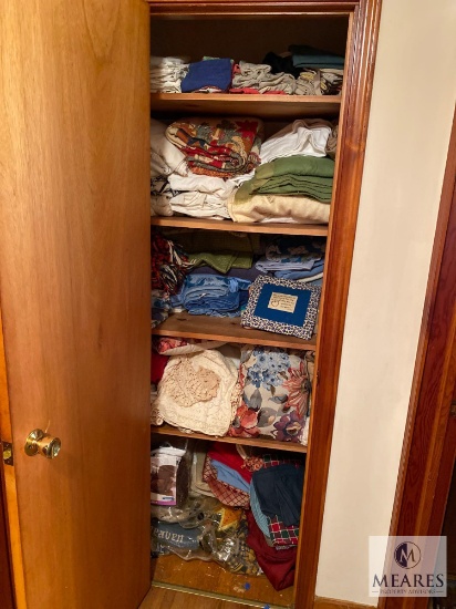 Contents of Linen Closet