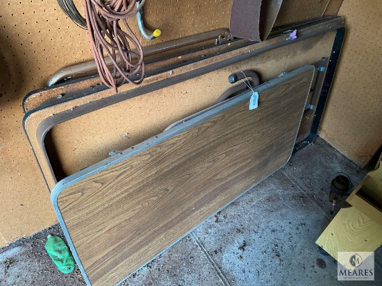Four Folding Tables