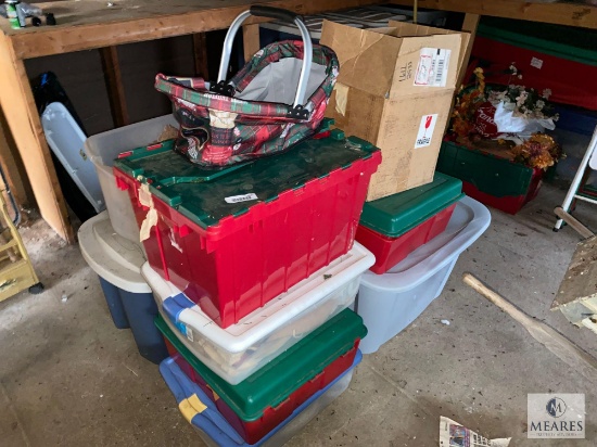 Large Lot of Christmas Items