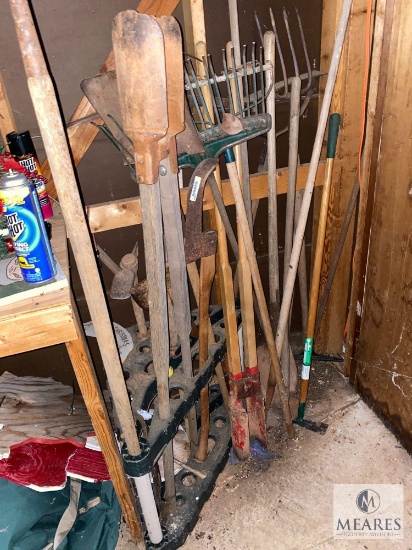 Corner Lot of Yard Tools
