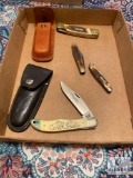 Box Lot of Knives Including Uncle Henry and Schrade
