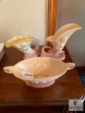Three Pieces of Hull Pottery