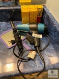 Curling Iron, Hairdryer and Perfume
