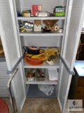 Plastic Black & Decker Cabinet with Contents
