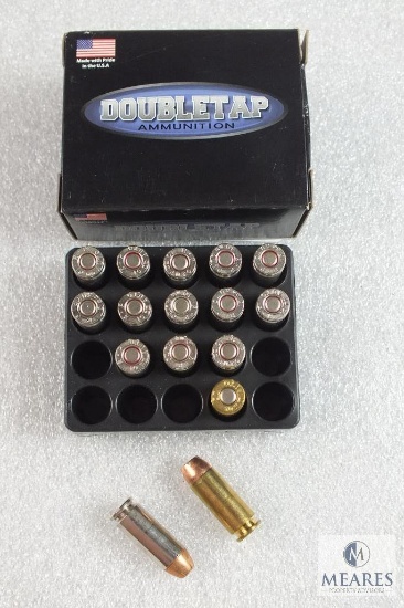 16 Rounds Double Tap & Remington 10mm Ammo JHP 180 Grain