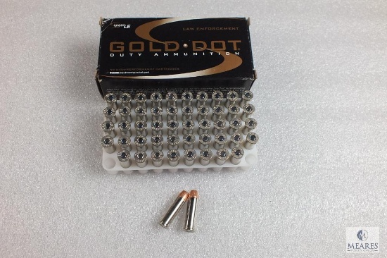 50 Rounds Speer LE Gold Dot .38 Special 125 Grain GDHP Ammo