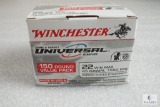 150 Rounds Winchester .22 Win Mag WMR 45 Grain Ammo