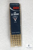 100 Rounds CCI CB .22 Short Subsonic Low Noise Ammo