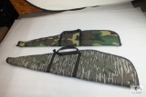 Lot of 2 Camo Soft Long Gun Cases each approximately 44