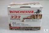 333 Rounds Winchester .22 LR 36 Grain Ammo