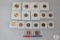 Lot of (17) mixed Lincoln Memorial cents - UNC and above