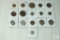 Mixed lot of foreign coins and tokens