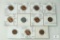 Lot of (11) ERROR Lincoln cents
