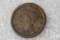 1856 Large cent - rubbed reverse