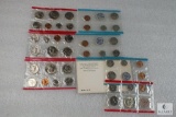 Mixed lot of UNC coin sets including 1970