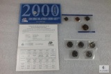 2000 Uncirculated Coin Set Philadelphia - missing Kennedy half dollar