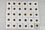 Lot of (30) 1935 Wheat Cents