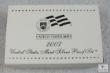 2007 US Mint proof coins set