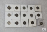 Group of (15) mixed date Lincoln set.