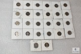 Mixed lot of (26) Jefferson nickels