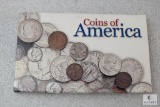 Coins of America collector set - includes 1909 VDB Lincoln cent